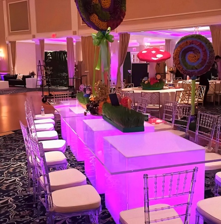 Светильник Куб 43 питание от сети 220В, RGB