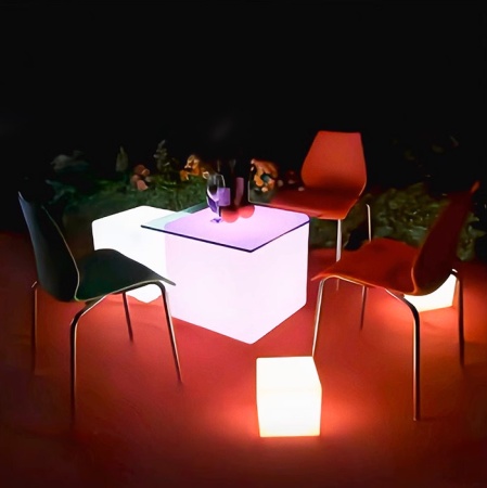 Светильник Куб 43 питание от сети 220В, RGB